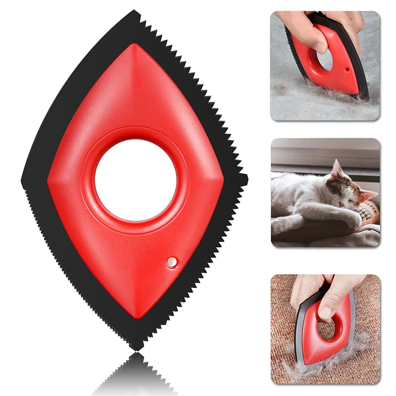 Seat Cleaner Fabric - 4 Modi Tierhaarentferner Kamm Bürste Hund