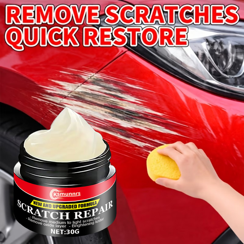 Car Wax Ceramic Coating - Auto-Kratzerwachs & Tiefenlackreparaturmittel, Oberflächenpolierpaste mit fortschrittlicher