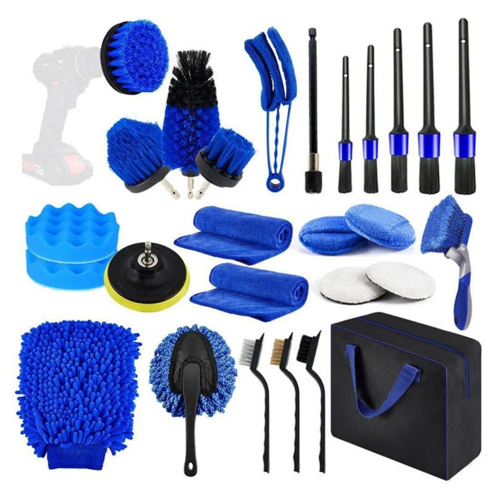Dirt Brush Interior - Auto Waschen Pinsel Set Detaillierung Pinsel