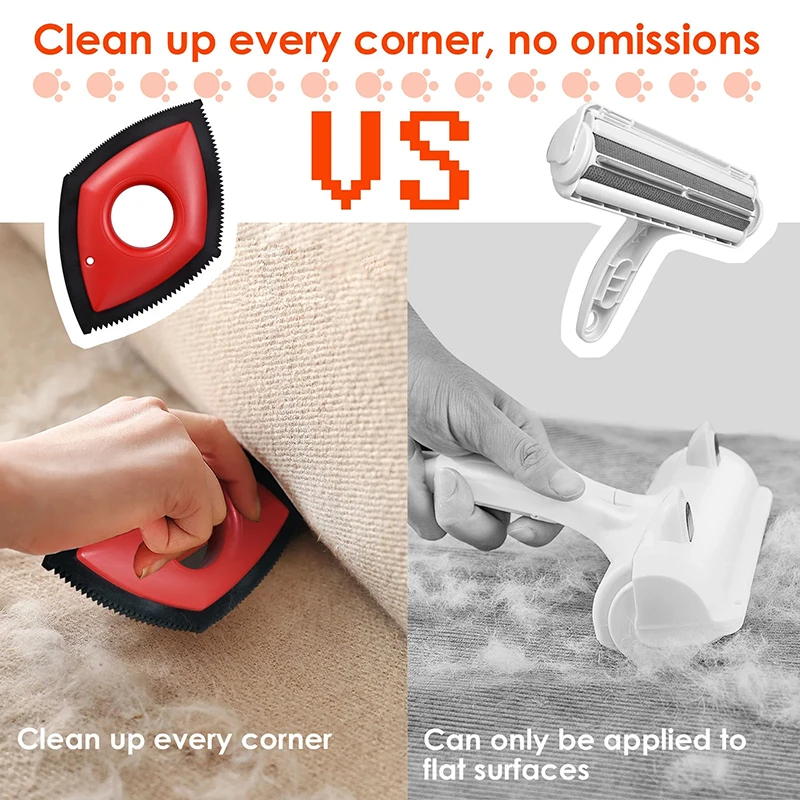4 Modi Tierhaarentferner Kamm  – Seat Cleaner Fabric Bewertung und Preis