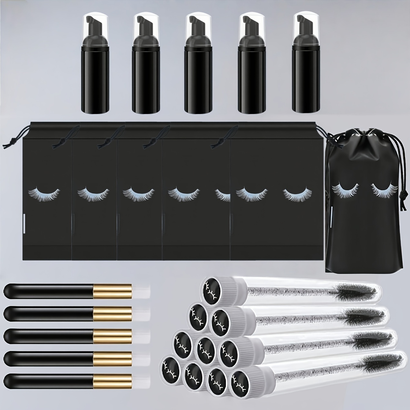 20-teiliges Wimpernpflegeset – – Detailing Brush Set Bewertung und Preis
