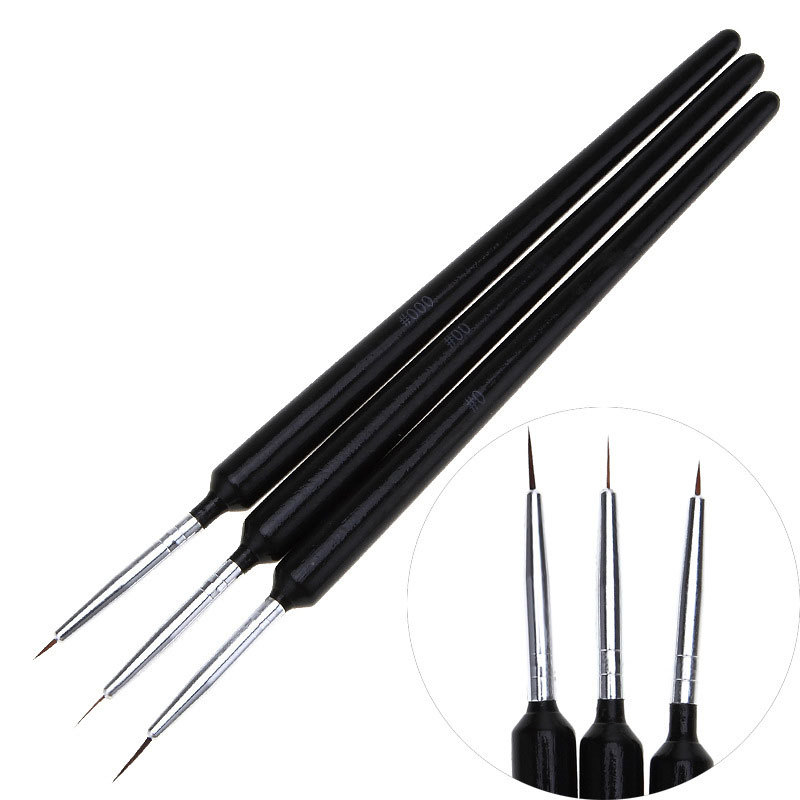 3-teiliges Ultrafeines Nail-Ar – Detailing Brush Set Bewertung und Preis