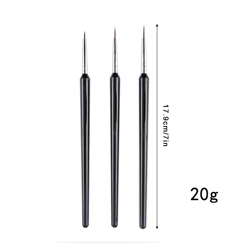 3-teiliges Ultrafeines Nail-Ar – Detailing Brush Set Bewertung und Preis