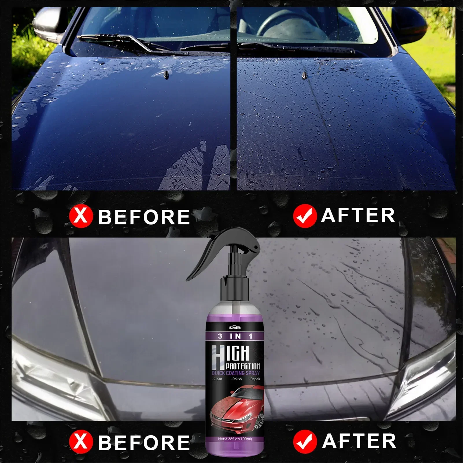 3-in-1 Auto Keramik-Flüssigbes – Car Wax Ceramic Coating Bewertung und Preis
