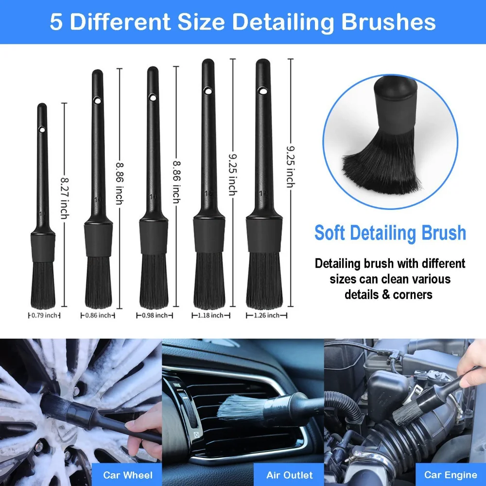 Auto Waschen Pinsel Set Detail – Dirt Brush Interior Bewertung und Preis